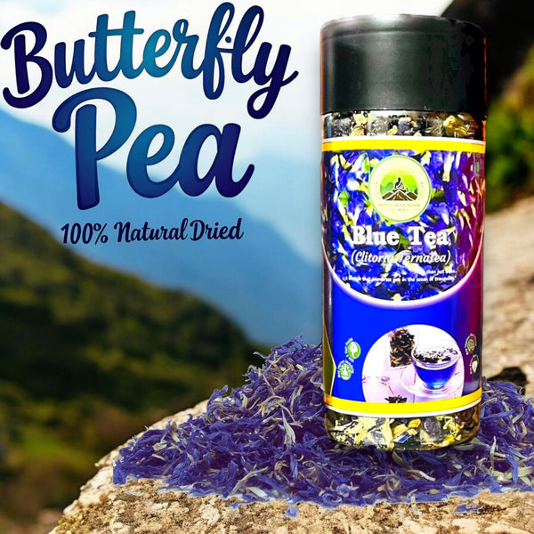 Blue Tea Butterfly Pea 100% Natural Dried Flower Tea